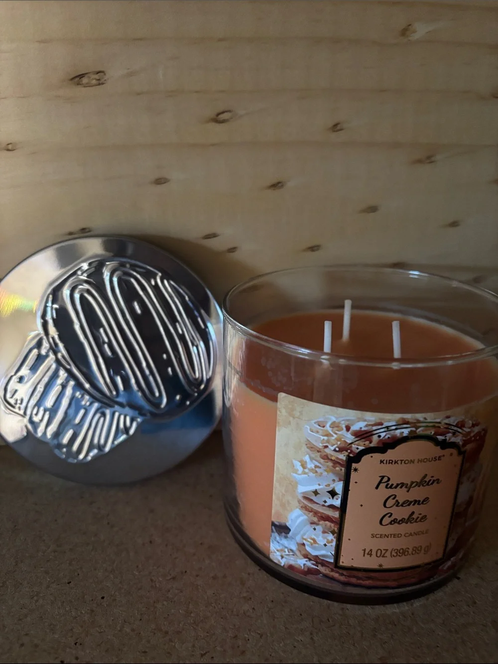 Kirkton House Pumpkin Creme Cookie Scented Candle - Orange